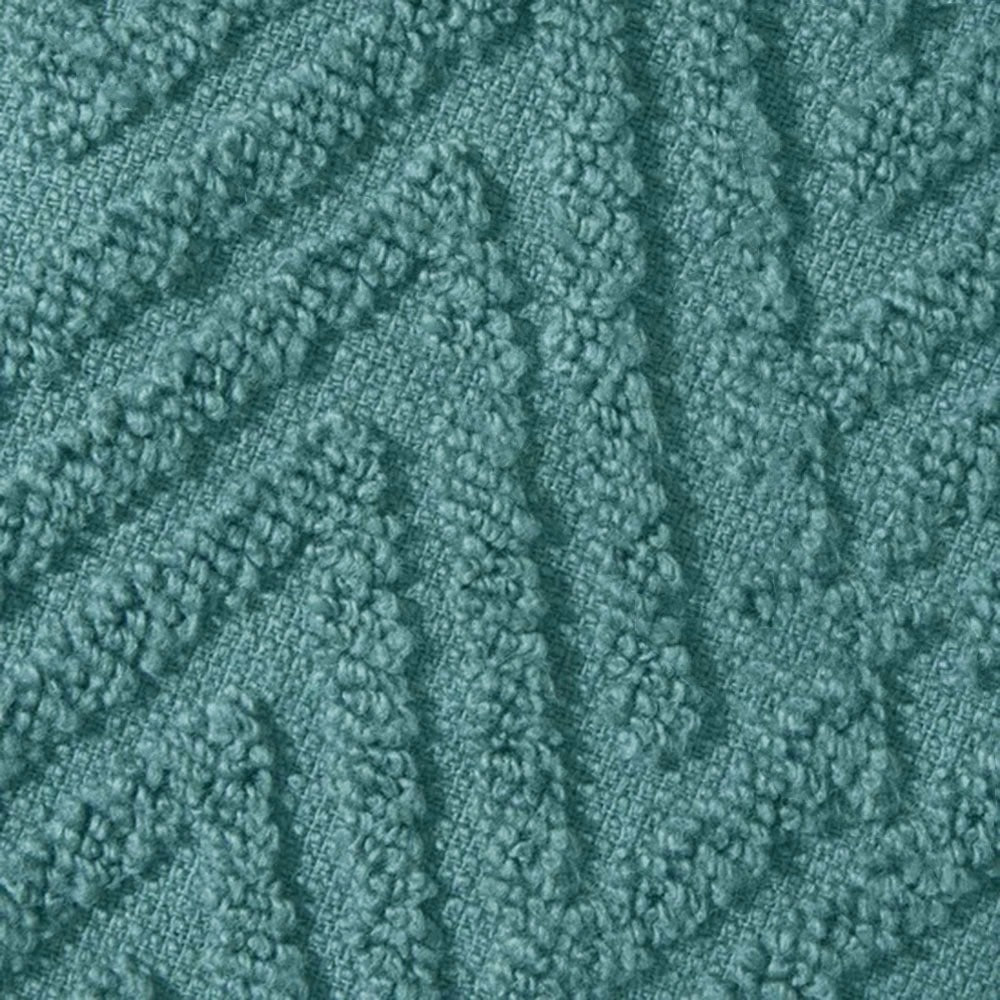 Chevron Leaf towel 100% Cotton 500 GSM Towels – Mineral Blue