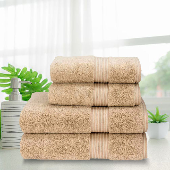 Christy Supreme Hygro 650gsm Cotton Towels - Stone