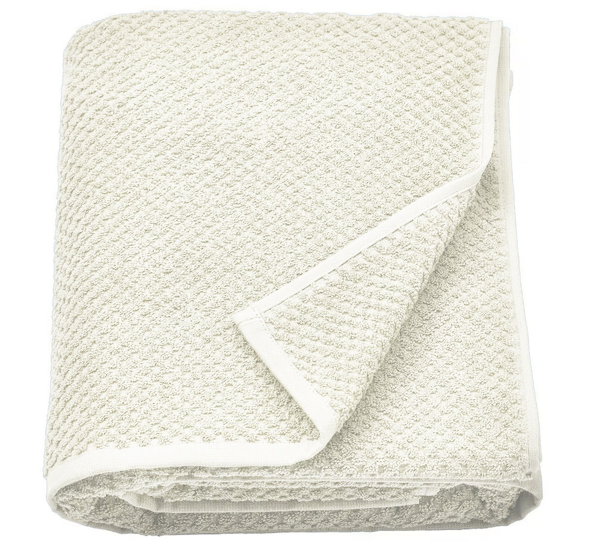 Diamond 100% Cotton 500 GSM Towels – White