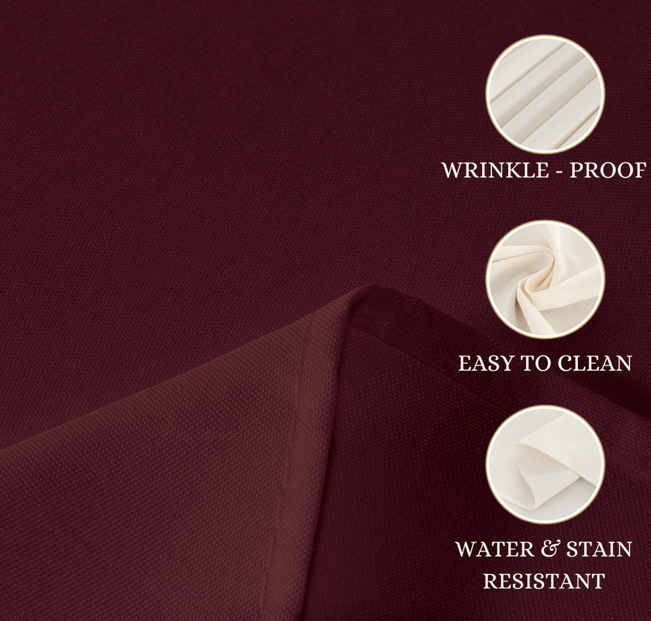 Wexford Everyday Dining Tablecloths, Pack of 2