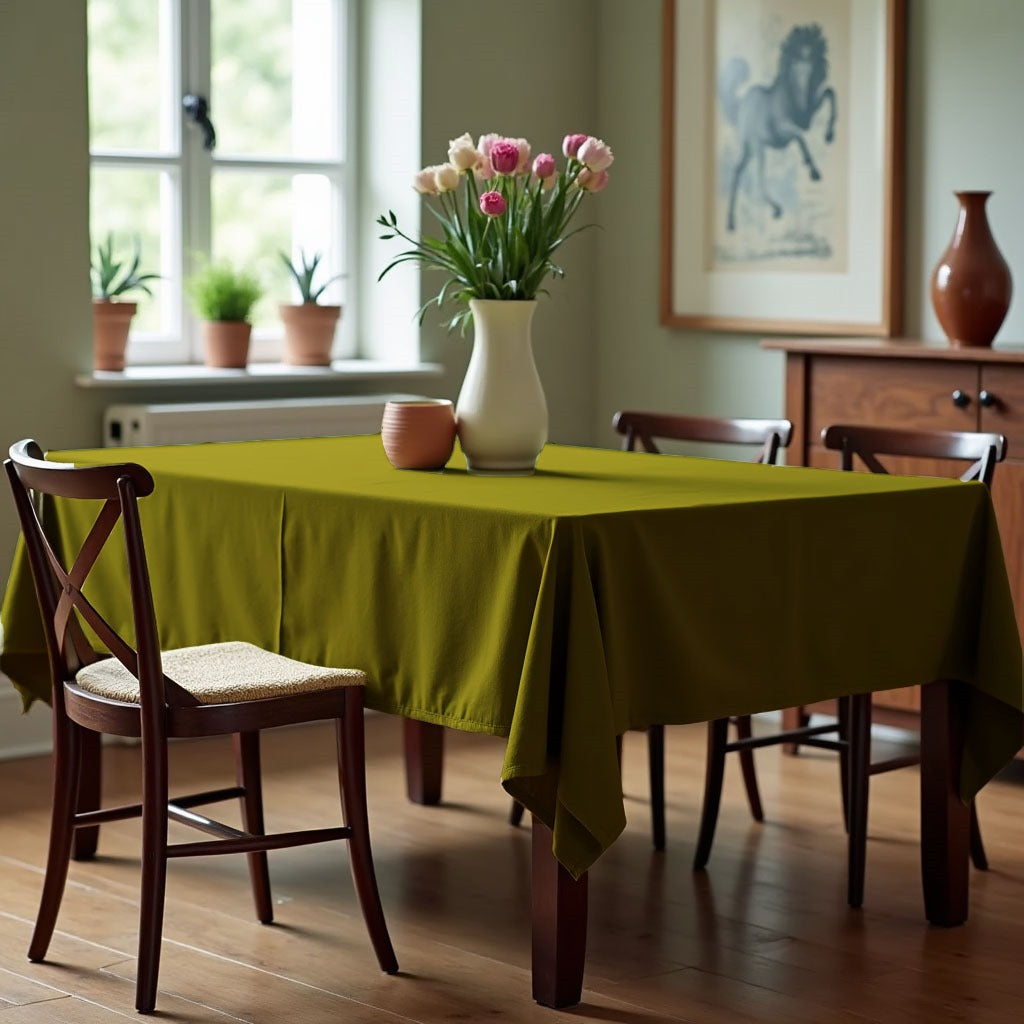 Wexford Everyday Dining Round Tablecloths Pack of 2