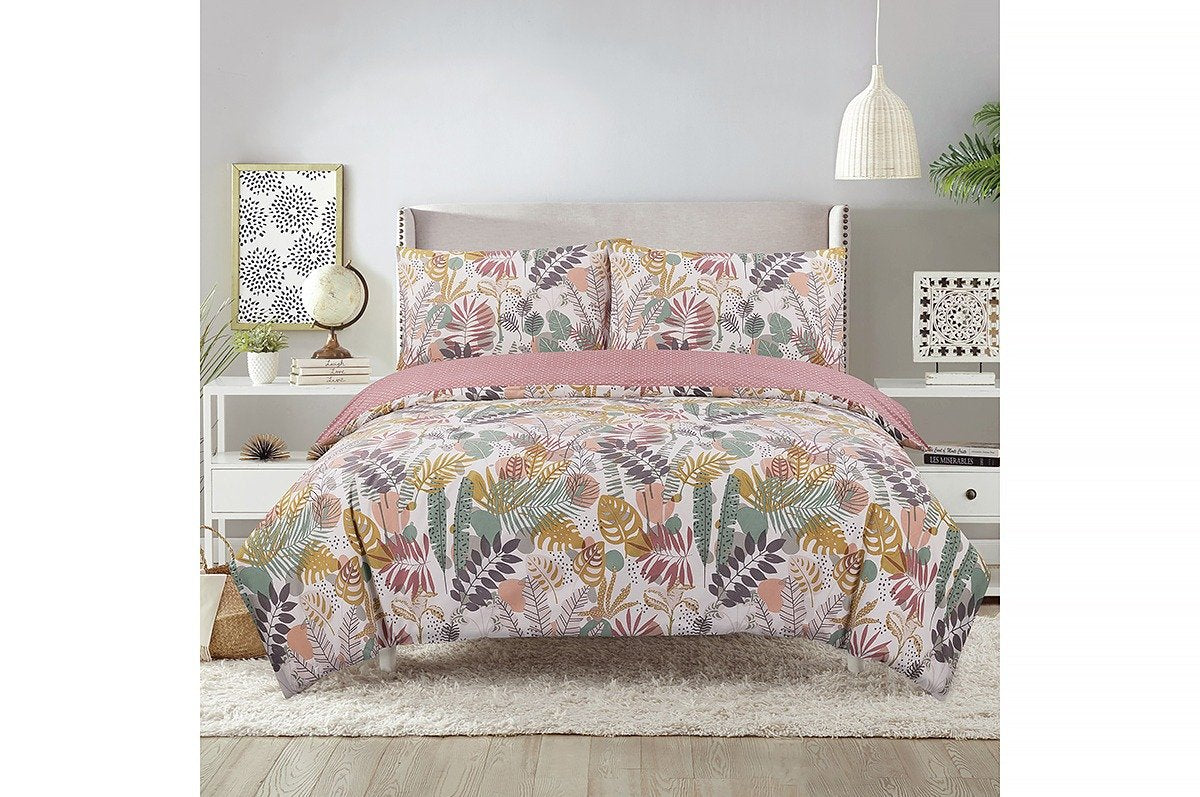 Vantona Cut Out leaves Duvet Cover Set - Multi