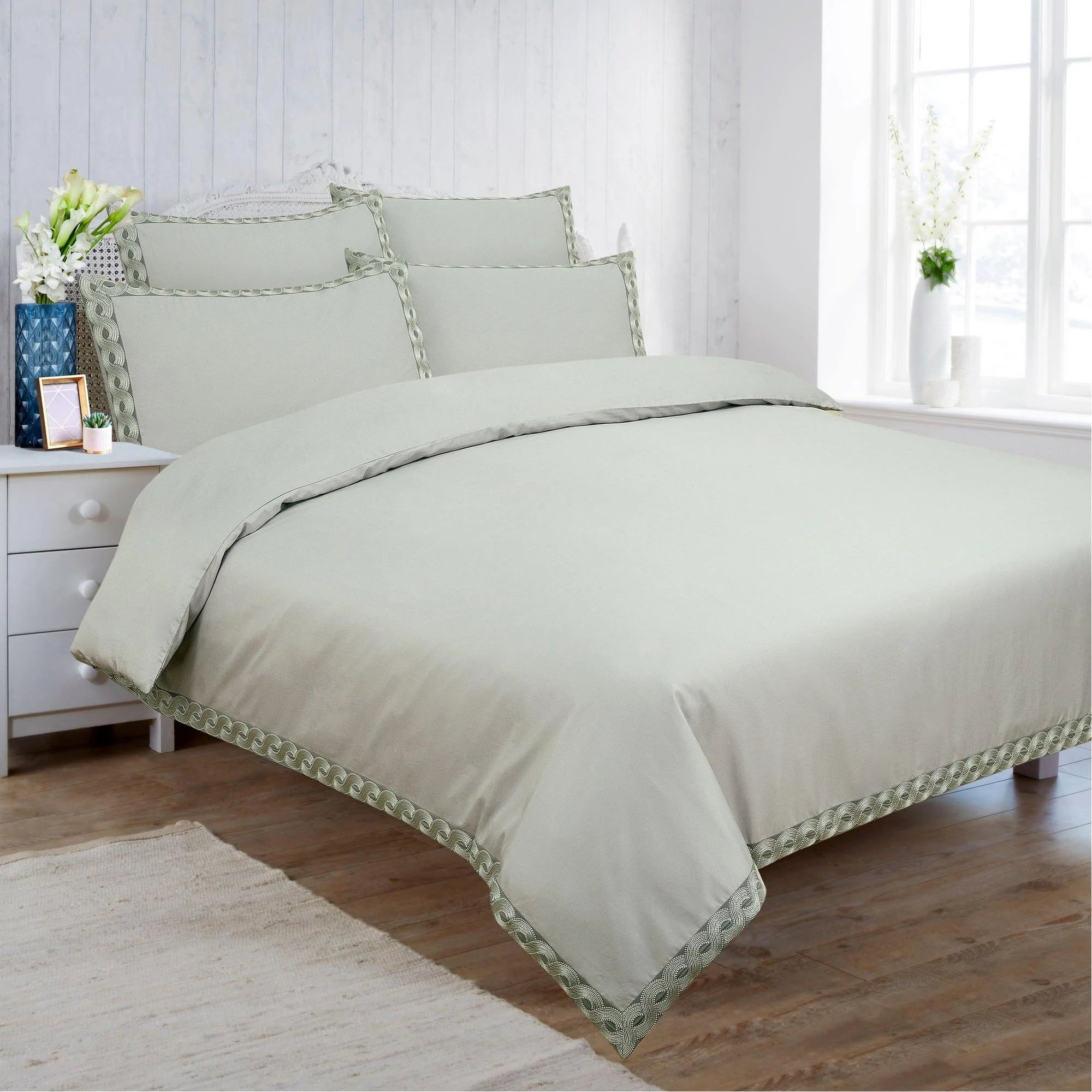 Vantona Decorative Wave Pillowcases - Sold Separately