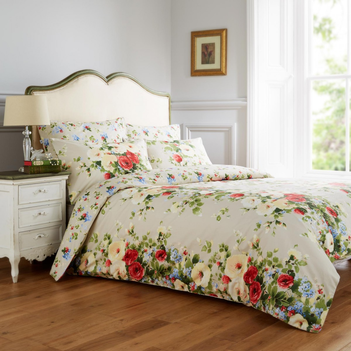 Vantona Valentina Floral Duvet Cover Set - Multi