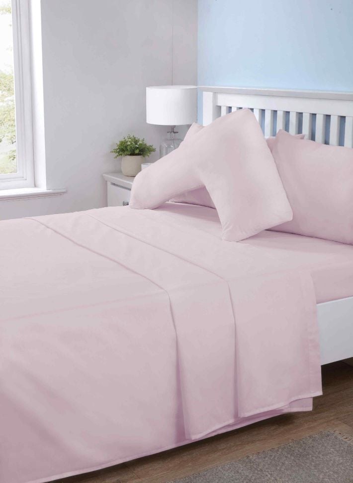 Opus Plain Dyed Housewife & V-Shape Pillow Cases - Sold Separately
