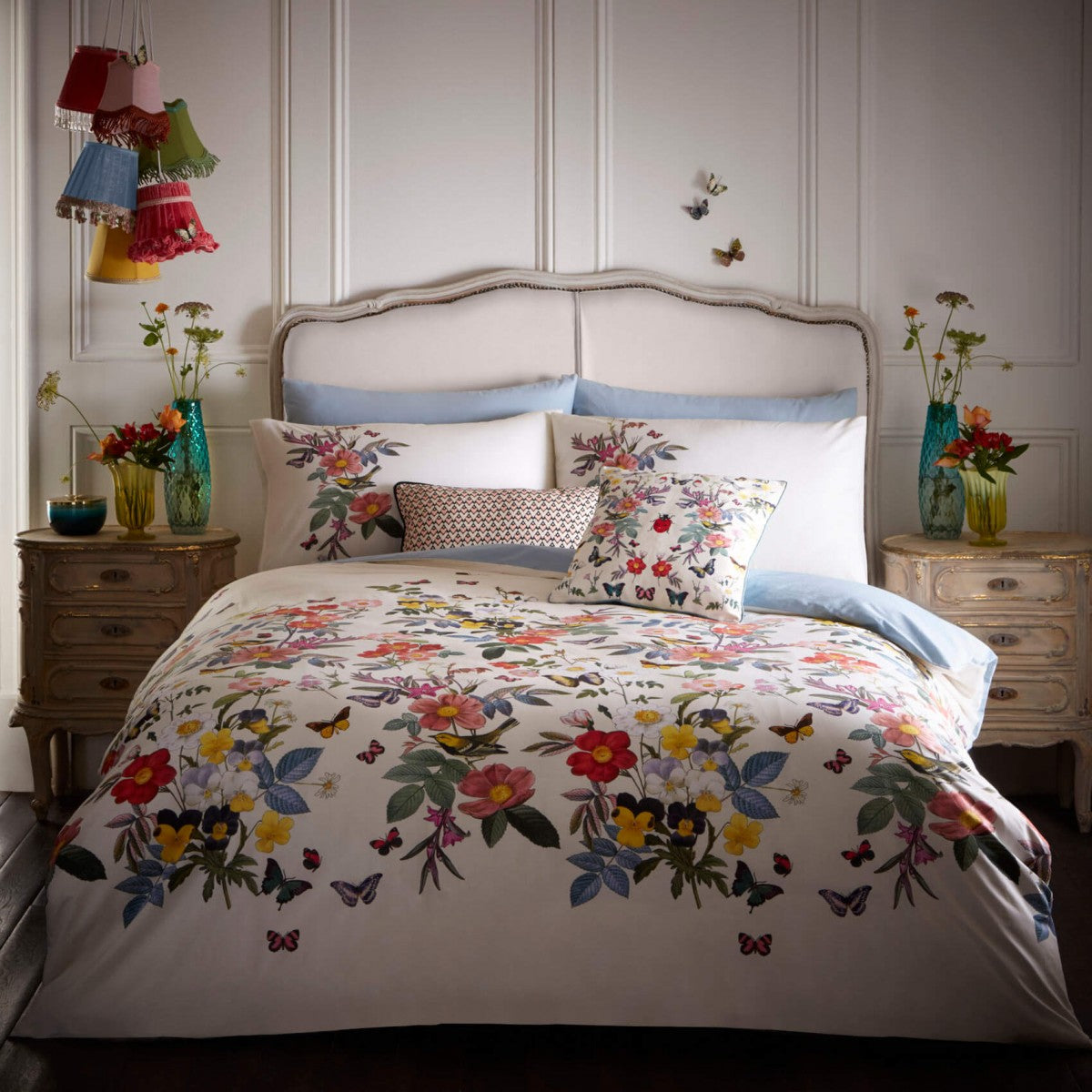 Oasis Ava Floral Duvet Cover Set - Multi