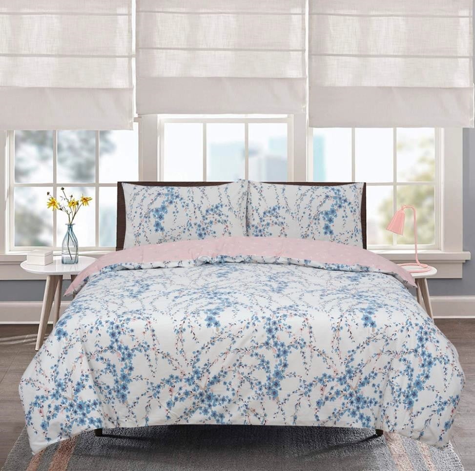 Vantona Classic Range Provence Blossom Duvet Cover Set - Multi