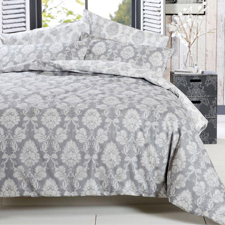 Vantona Nadia Duvet Cover Set - Grey