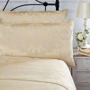 Vantona Cressida Jacquard Design Duvet Cover Set - Gold