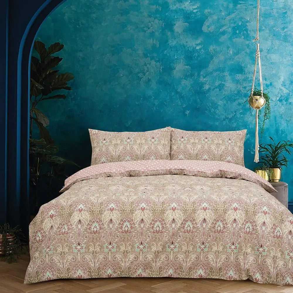 Vantona Boutique Art Nouveau Duvet Cover Set & Cushion-Multi