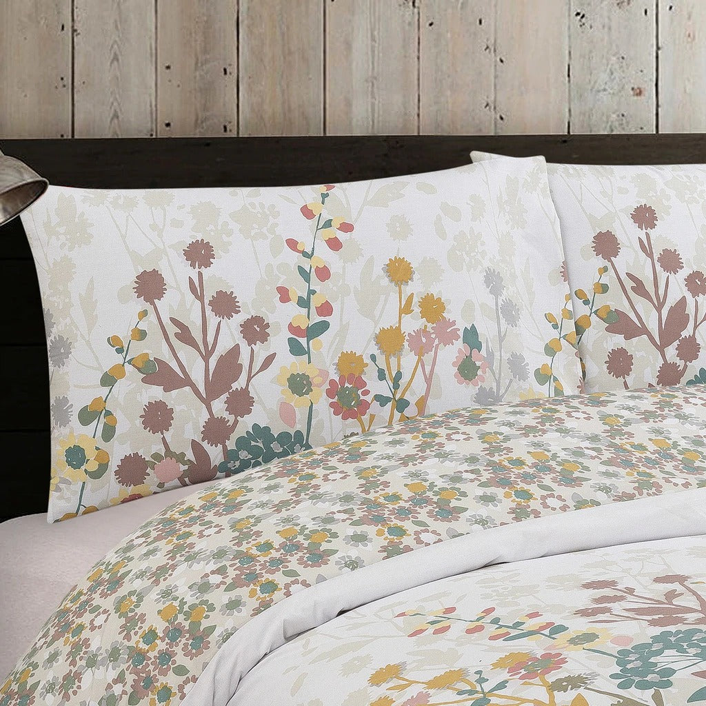 Vantona Classic Range Desert Blooms Duvet Cover Set - Multi