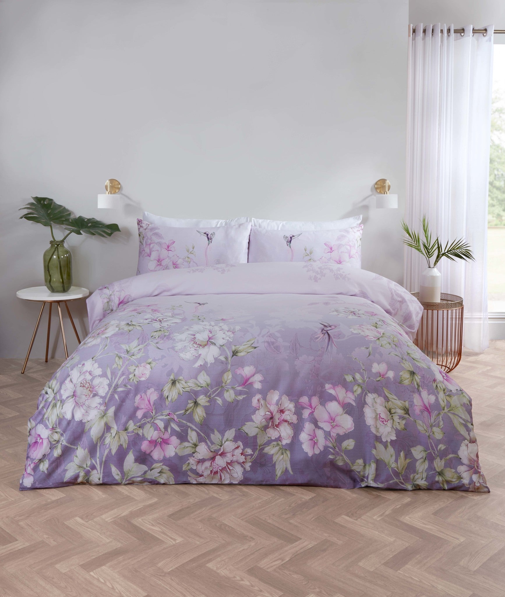 Vantona Classic Floral Duvet Cover Set - Multi