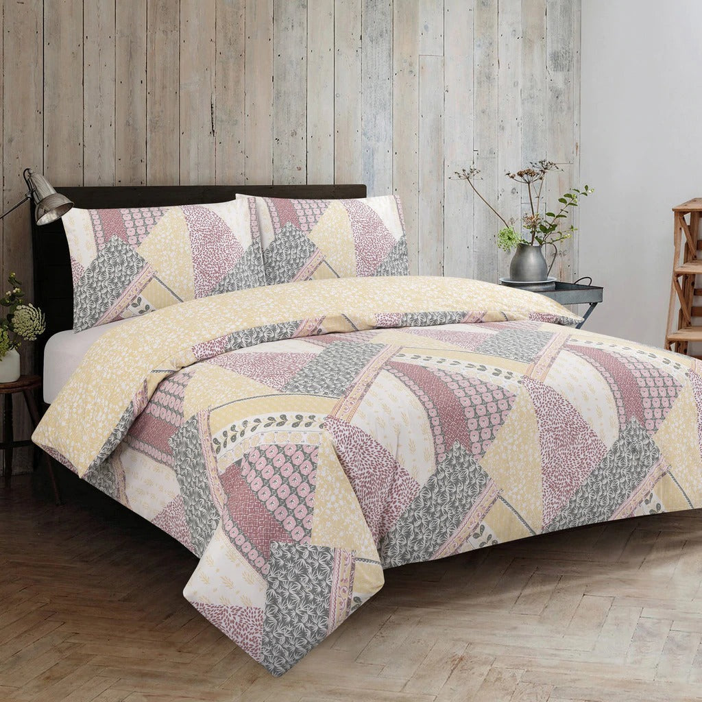 Vantona Easy Living Range Prairie Duvet Cover Set - Multi