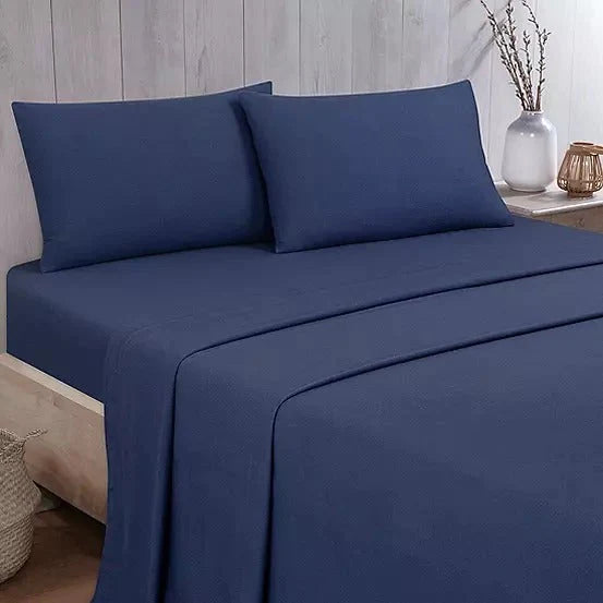 Vantona Flannelette Brushed Cotton Fitted Sheets - Sold Separately