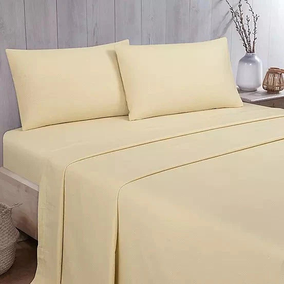 Vantona Flannelette Brushed Cotton Fitted Sheets - Sold Separately