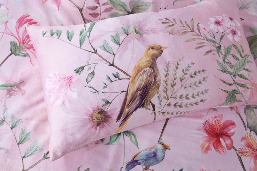 Vantona Romantic Floral Duvet Cover Set - Multi