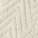 Chevron Leaf towel 100% Cotton 500 GSM Towels – Cream