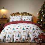 Vantona Essentials Christmas Dogs Duvet Cover Set - Multi