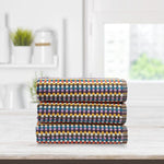 Christy Carnaby Stripe 550gsm Cotton Towels - Multi