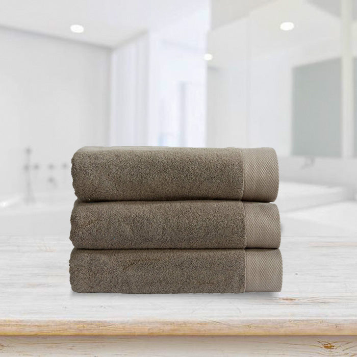 Christy Luxe 730gsm Cotton Towels - Soot