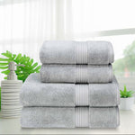 Christy Supreme Hygro 650gsm Cotton Towel-Sliver
