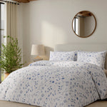 Vantona Delicate Floral Duvet Cover Set - Blue