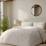Vantona Delicate Floral Duvet Cover Set - Natural