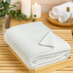 Diamond 100% Cotton 500 GSM Towels – White