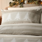 Vantona Essentials Natural Trees Brushed Cotton Duvet Cover Set