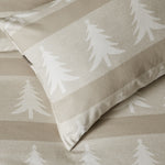 Vantona Essentials Natural Trees Brushed Cotton Duvet Cover Set