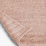 Mountain Stripe Ribbed 100% Cotton Zero Twist Soft Hand & Bath Towels (Sold Separately)