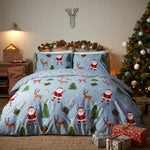 Vantona Essentials Santa & Friends Duvet Cover Set - Multi