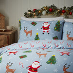 Vantona Essentials Santa & Friends Duvet Cover Set - Multi