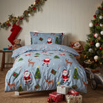 Vantona Essentials Santa & Friends Duvet Cover Set - Multi