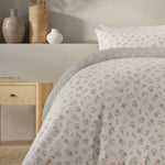 Vantona Essentials Range Molly Ditsy Duvet Cover Set - Natural