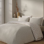 Vantona Essentials Range Molly Ditsy Duvet Cover Set - Natural