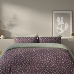 Vantona Essentials Range Molly Ditsy Duvet Cover Set - Purple