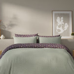 Vantona Essentials Range Molly Ditsy Duvet Cover Set - Purple
