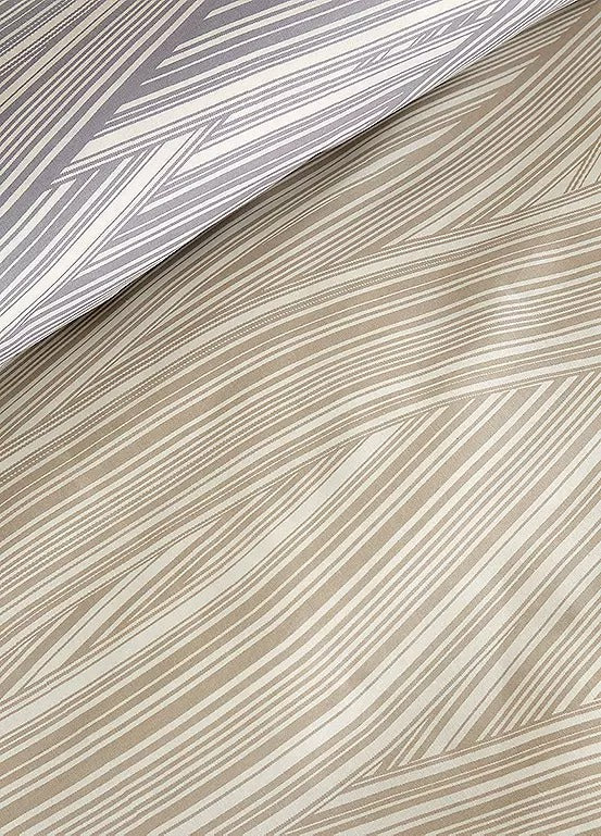 Vantona Essentials Dunes Duvet Cover Set - Grey