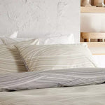 Vantona Essentials Dunes Duvet Cover Set - Grey