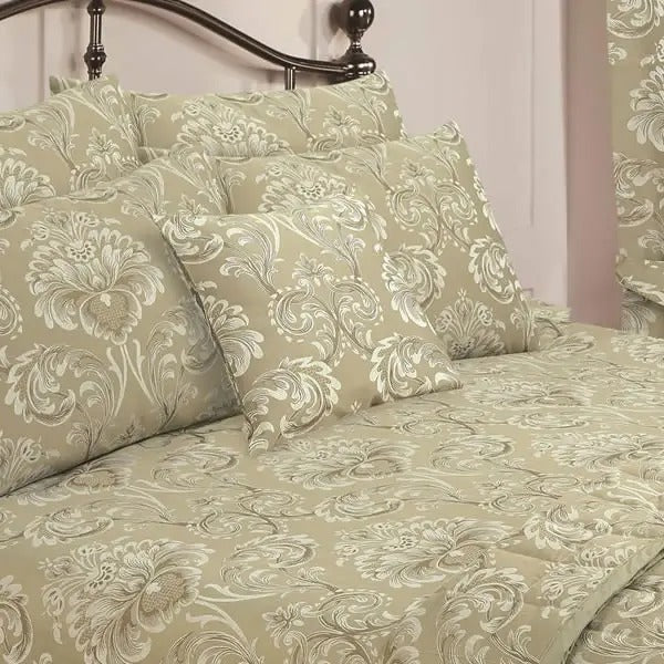 Vantona Ornate Damask Pillowcase - Luxurious Jacquard Weave (Sold Separately)