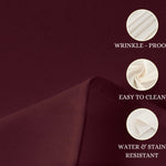 Wexford Everyday Dining Tablecloths, Pack of 2