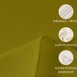 Wexford Everyday Dining Round Tablecloths Pack of 2