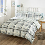 Vantona Emmanuel Check Design Duvet Cover Set - Teal