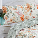 Vantona Harvest Floral Duvet Cover Set - Pink