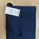 M&S Navy Linen Rick Duvet Cover & Pillowcase (Sold Separately)