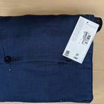 M&S Navy Linen Rick Duvet Cover & Pillowcase (Sold Separately)