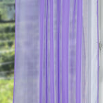 Lilly Lilac Slot Top Voile Panel 60 x 90 inch (150x229cm)