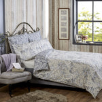 Vantona Liana Duvet Cover Set - Grey