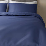 M&S Navy Linen Rick Duvet Cover & Pillowcase (Sold Separately)